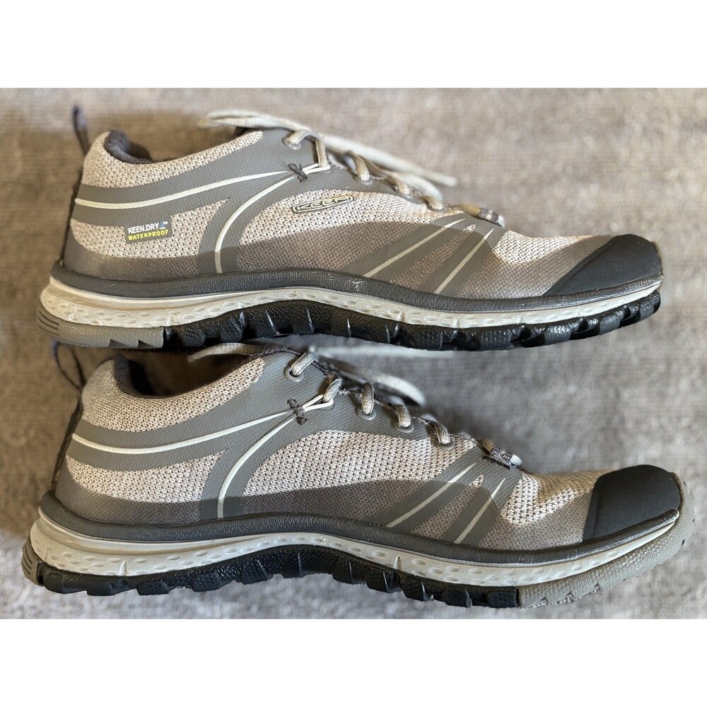 Keen Terradora II Womens Size 8 Waterproof Hiking Shoes Gray Sneakers Athletic